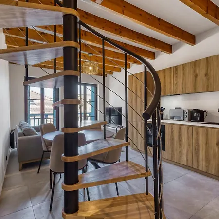 Duplex Design Avec Balcon I Hyper Centre Apartamento Thonon-les-Bains