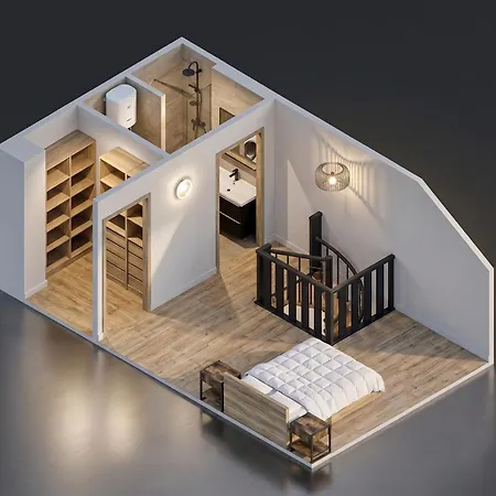 شقة Duplex Design Avec Balcon I Hyper Centre تونو لي با